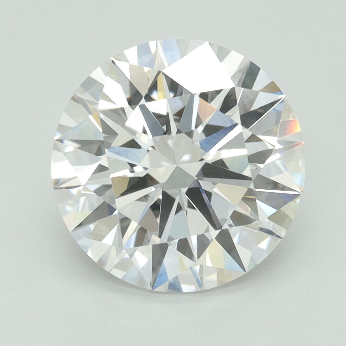 5.05ct Round F VVS2 Lab-Grown Diamond