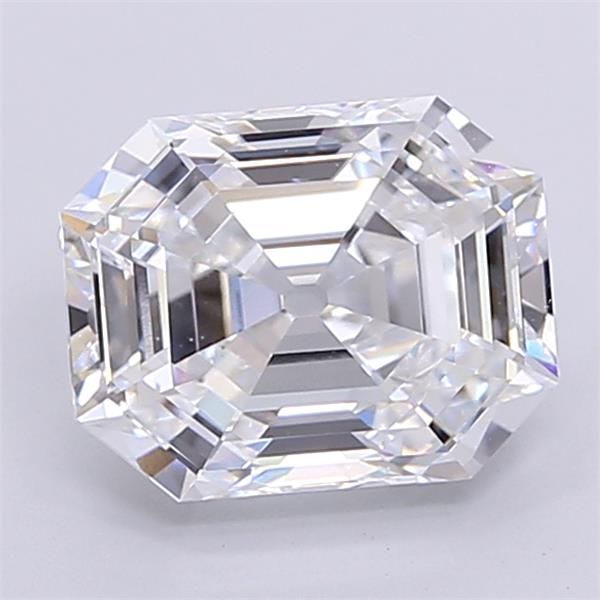 2.81ct Emerald D VVS2 Lab-Grown Diamond