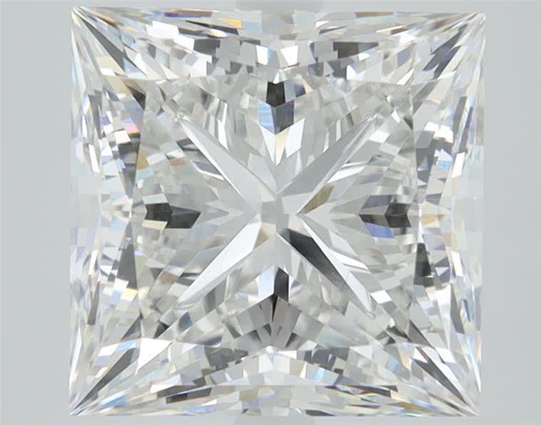 10.10 Carat PRINCESS Shape F Colour VVS2 Clarity  Cut - White Lab Diamond - 578128
