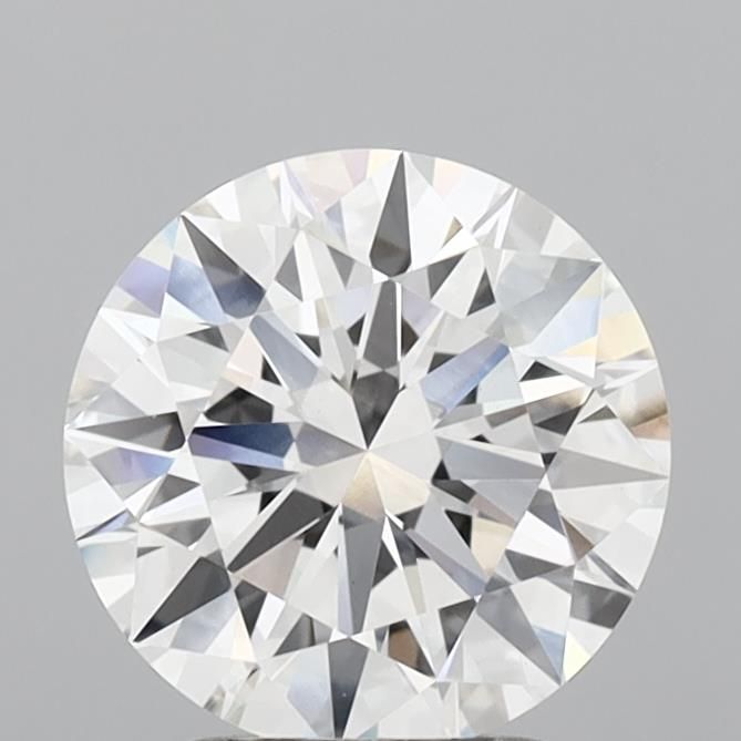 2.59ct Round E VVS2 Lab-Grown Diamond