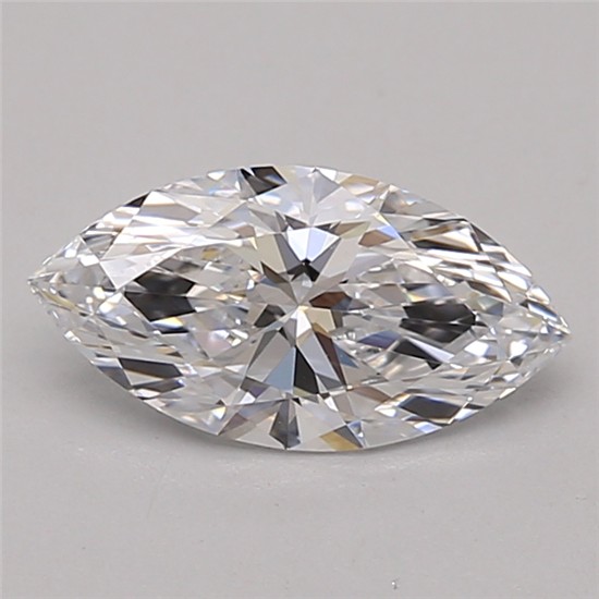 0.86ct Marquise D IF Lab-Grown Diamond