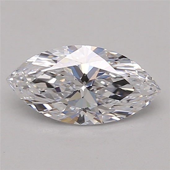 0.71ct Marquise D IF Lab-Grown Diamond