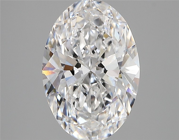 2.85ct Oval D VVS2 Lab-Grown Diamond