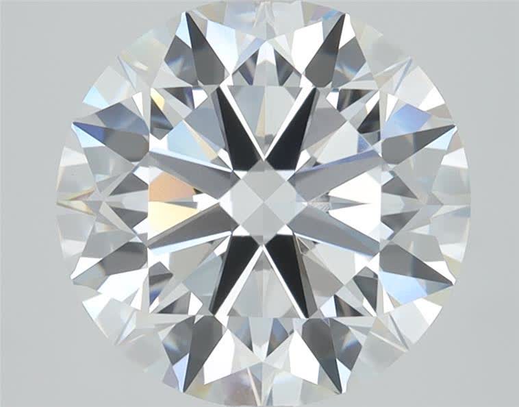 3.07ct Round E VVS2 Lab-Grown Diamond
