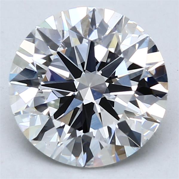 3.01ct Round F VS2 Lab-Grown Diamond