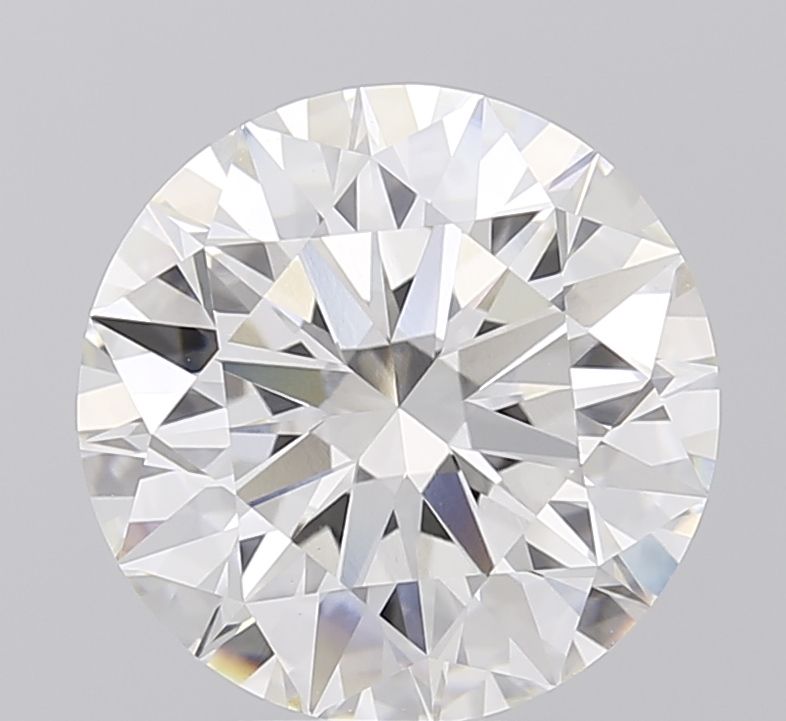 4.55ct Round F VVS2 Lab-Grown Diamond