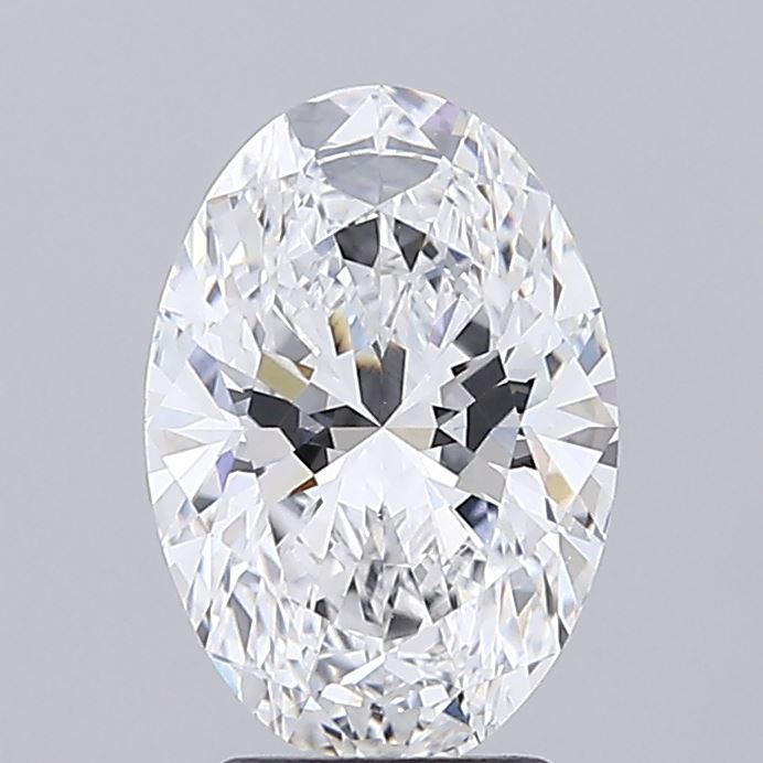 3.18ct Oval D VVS2 Lab-Grown Diamond