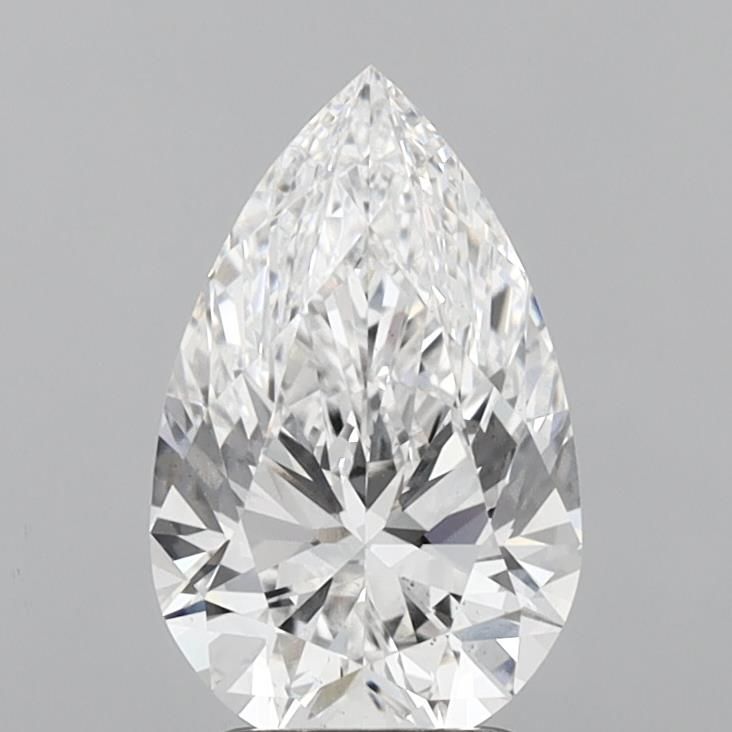 2.6ct Pear E VS2 Lab-Grown Diamond