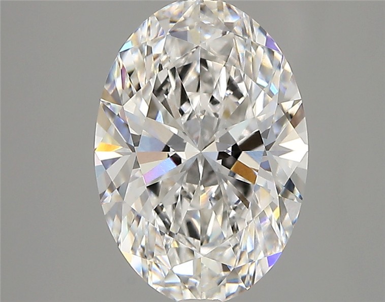 2.82ct Oval D VVS2 Lab-Grown Diamond