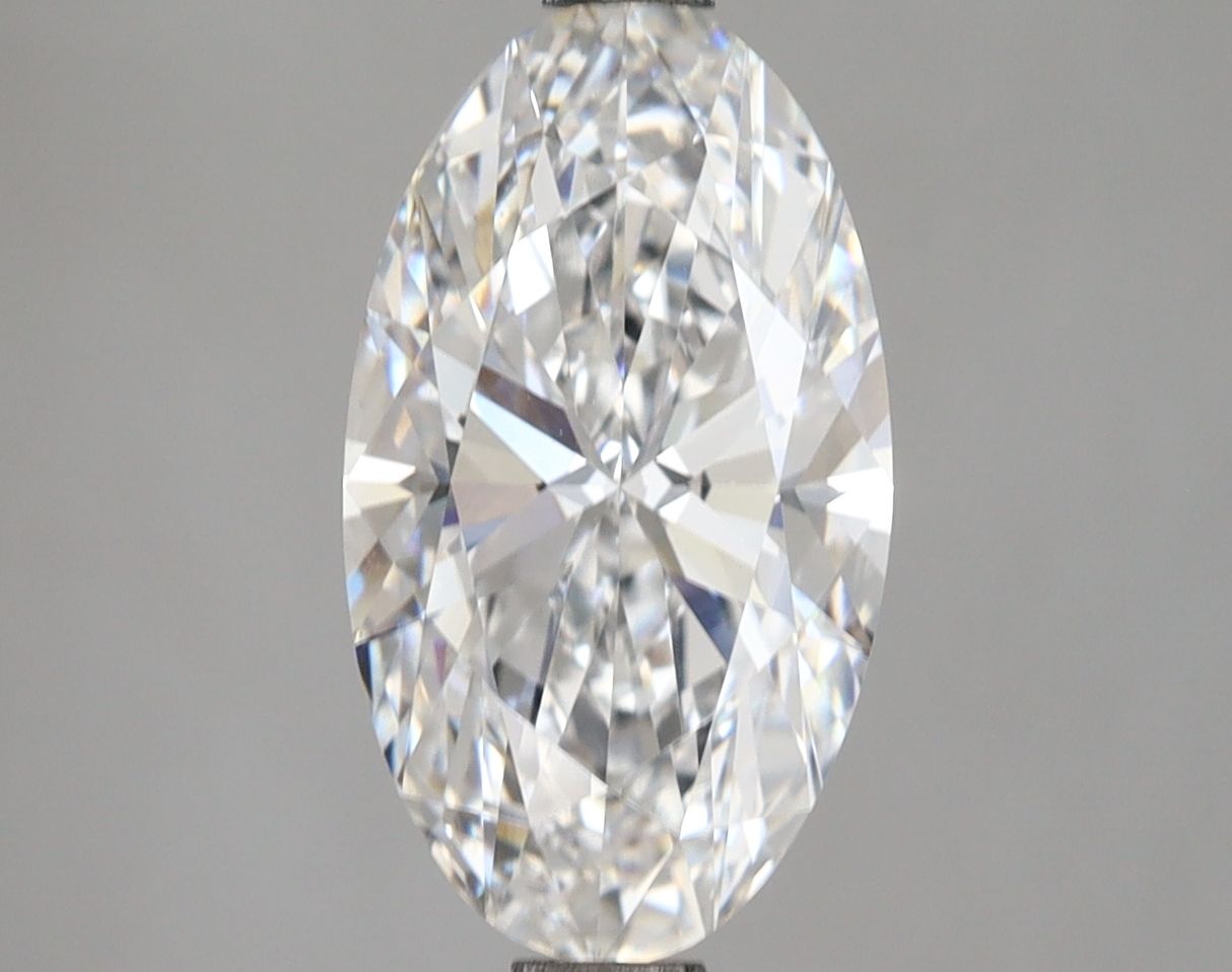 2.73ct Moval D VS1 Lab-Grown Diamond