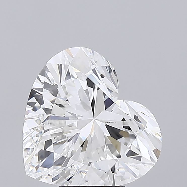 5.52ct Heart F VVS2 Lab-Grown Diamond