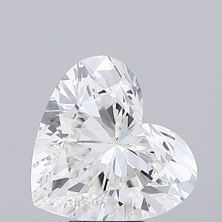 5.54ct Heart F VVS2 Lab-Grown Diamond