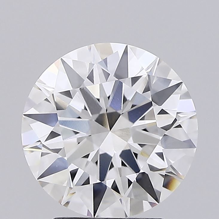 3.2ct Round F VVS2 Lab-Grown Diamond