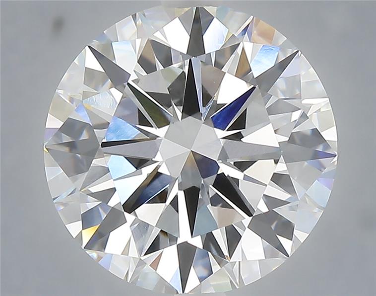 6.03ct Round F VVS2 Lab-Grown Diamond