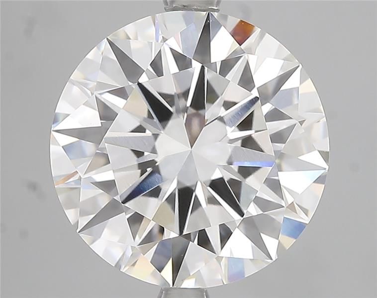 5.51ct Round F VVS2 Lab-Grown Diamond