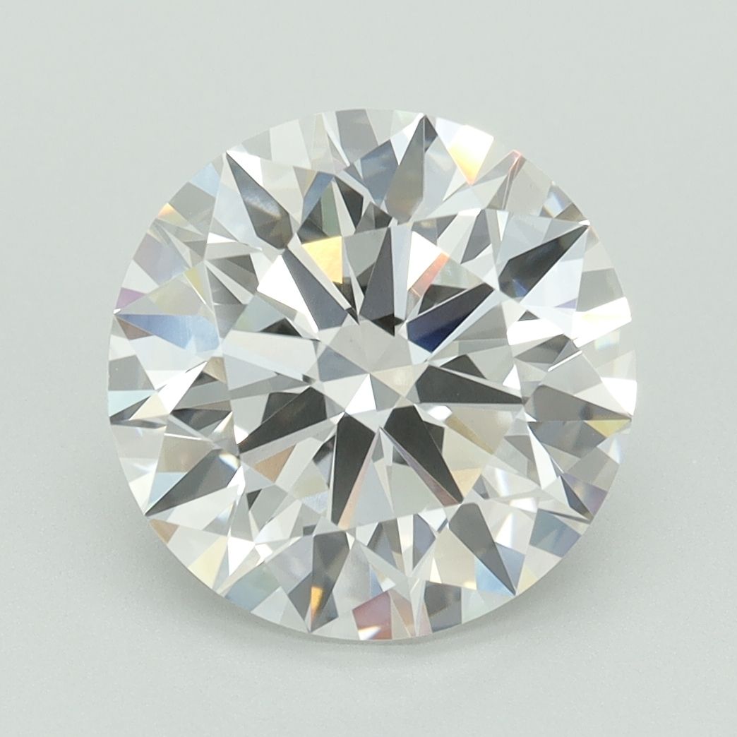 4.01ct Round F VVS2 Lab-Grown Diamond