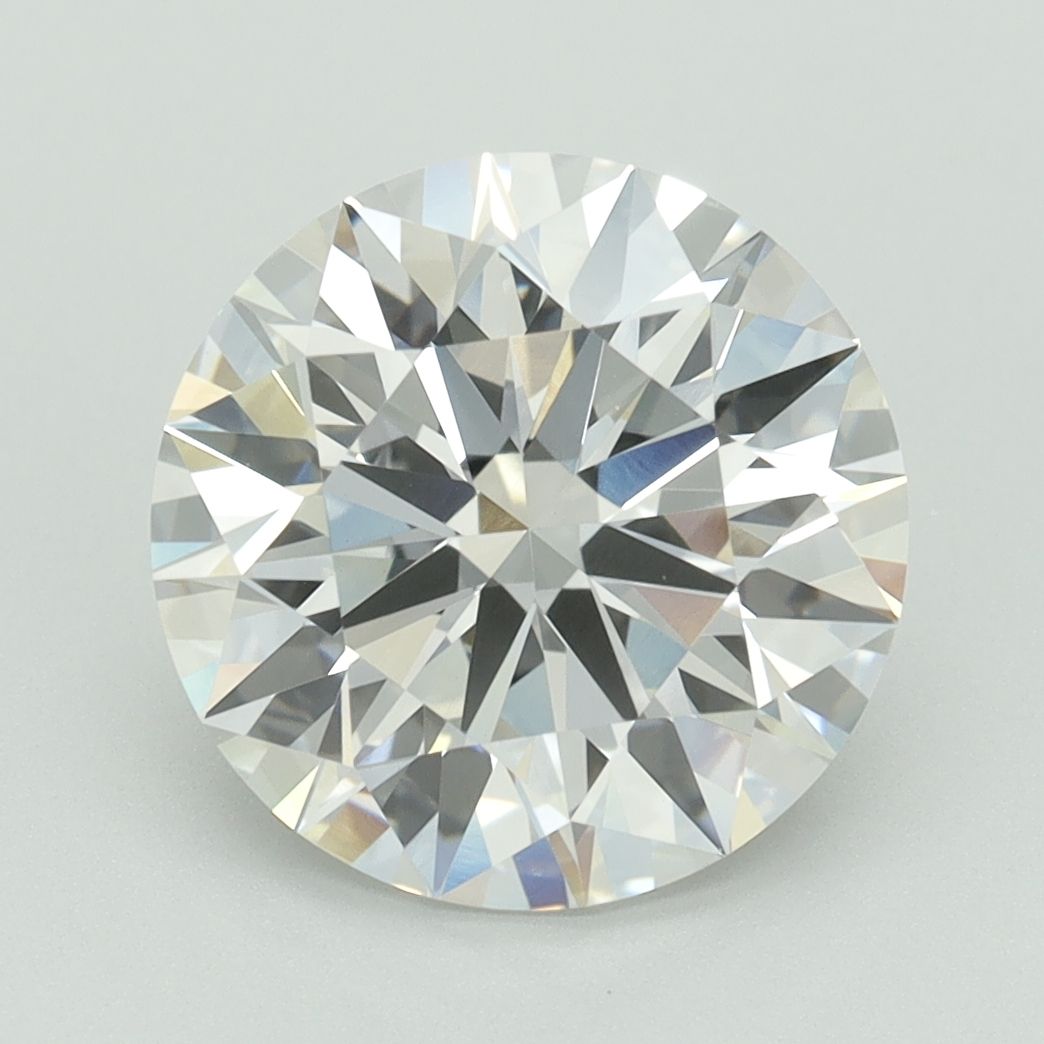4.06ct Round F VVS2 Lab-Grown Diamond