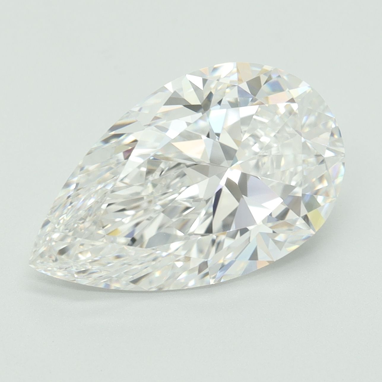 5.02ct Pear F VVS2 Lab-Grown Diamond