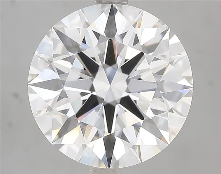 5.1ct Round F VVS2 Lab-Grown Diamond