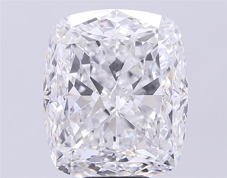 10.07 Carat CUSHION Shape E Colour VVS2 Clarity  Cut - White Lab Diamond - 664677