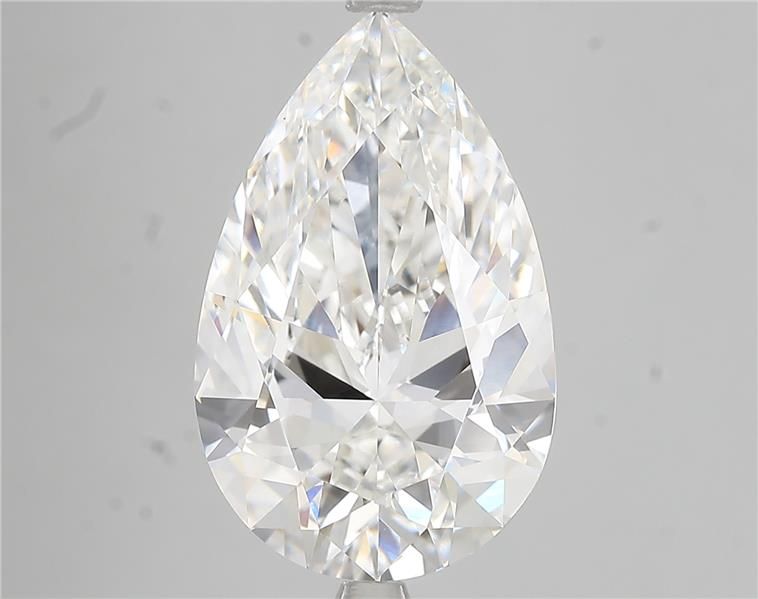 7.07ct Pear F VVS2 Lab-Grown Diamond
