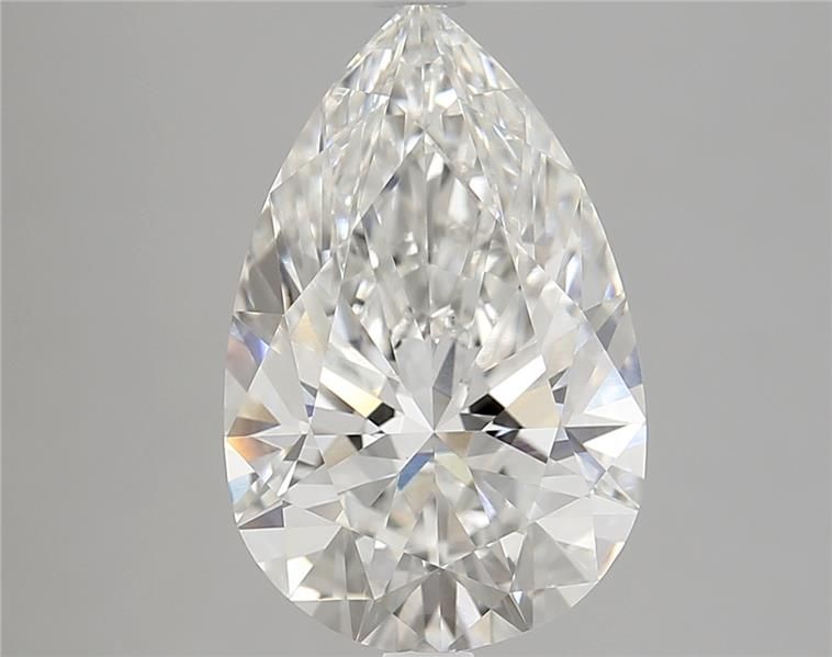 4.05ct Pear F VVS2 Lab-Grown Diamond