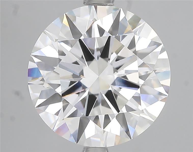 5.1ct Round F VVS2 Lab-Grown Diamond