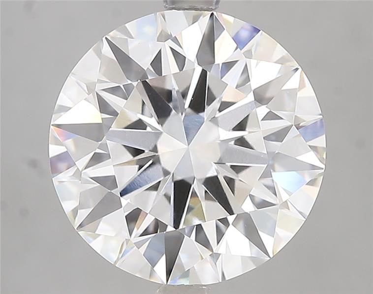 5.1ct Round F VVS2 Lab-Grown Diamond