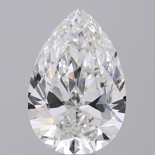 10.03 Carat PEAR Shape E Colour VS1 Clarity Cut - White Lab Diamond - 683764