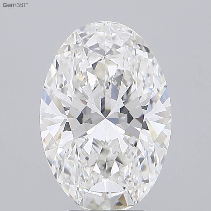 4.41ct Oval F VVS2 Lab-Grown Diamond