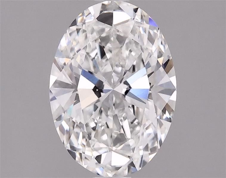2.1ct Oval F VVS2 Lab-Grown Diamond