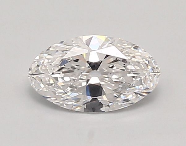 0.87ct Moval D VVS2 Lab-Grown Diamond