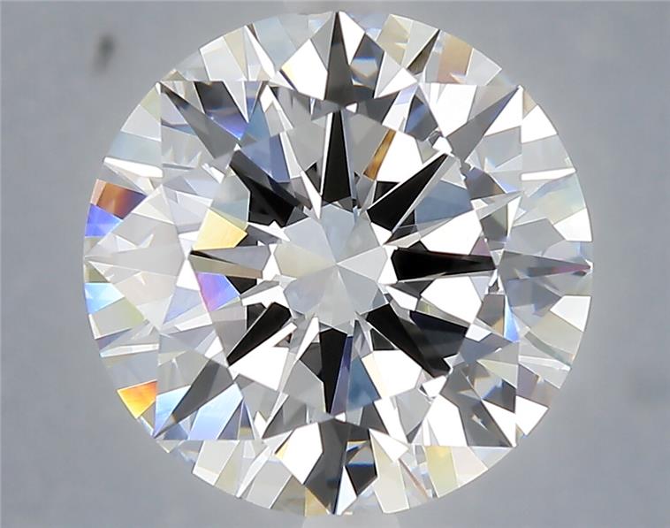 6.01ct Round F VVS2 Lab-Grown Diamond
