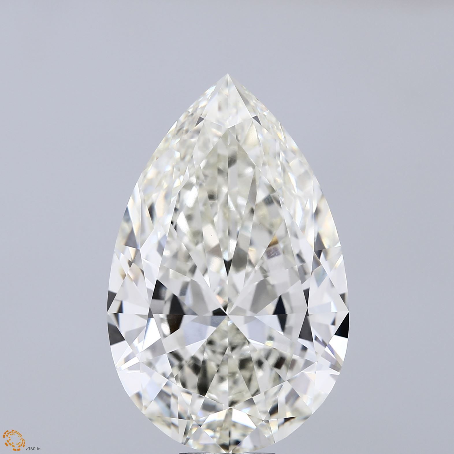 15.06 Carat PEAR Shape I Colour VS1 Clarity  Cut - White Lab Diamond - 1616961