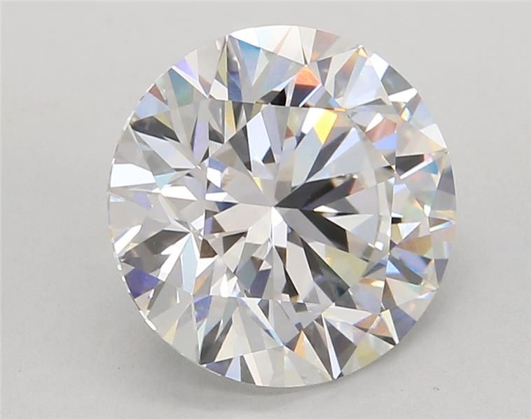 5.52ct Round F VVS2 Lab-Grown Diamond