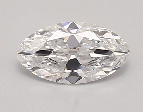 0.88ct Moval D VVS2 Lab-Grown Diamond