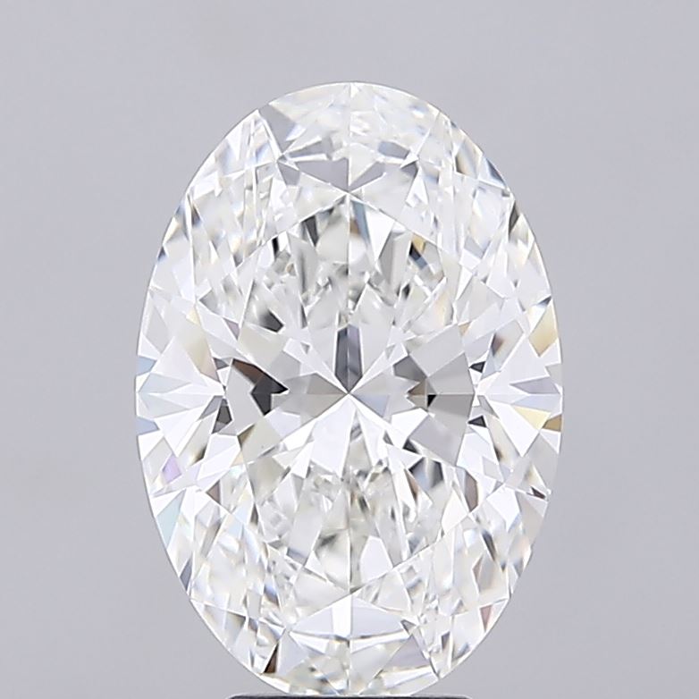 5.58ct Oval F VVS2 Lab-Grown Diamond