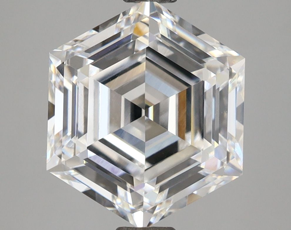3.59ct Hexagonal E VVS2 Lab-Grown Diamond