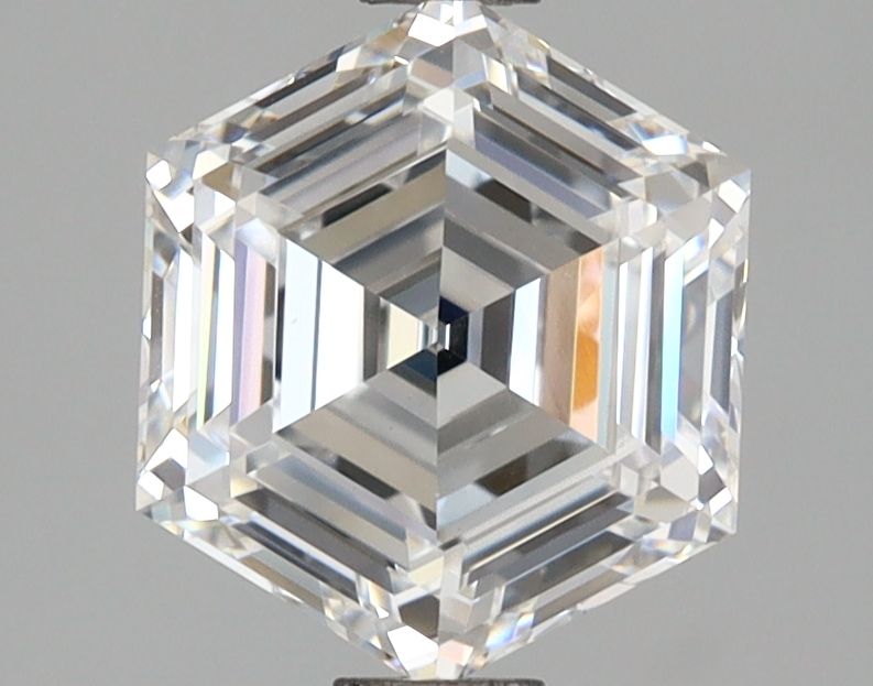 2.09ct Hexagonal D VVS2 Lab-Grown Diamond