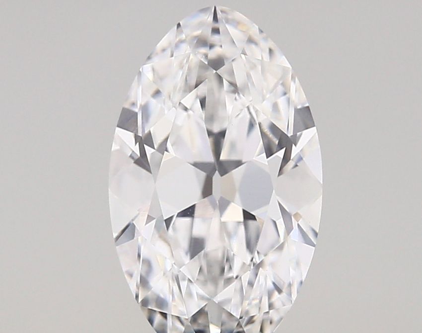 1.81ct Moval D VVS2 Lab-Grown Diamond
