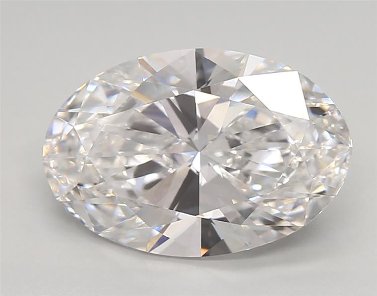 3ct Oval D VVS1 Lab-Grown Diamond