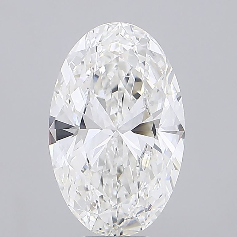 10.00 Carat OVAL Shape E Colour VS1 Clarity  Cut - White Lab Diamond - 1153350