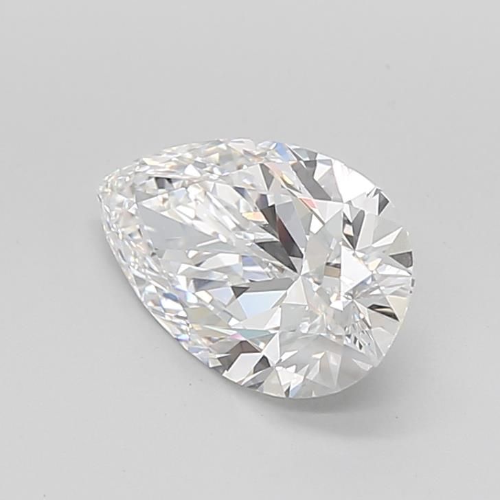 2.71ct Pear D IF Lab-Grown Diamond
