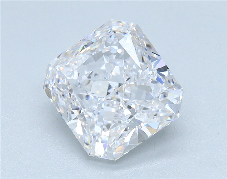 2.06ct Square Radiant D VS1 Lab-Grown Diamond