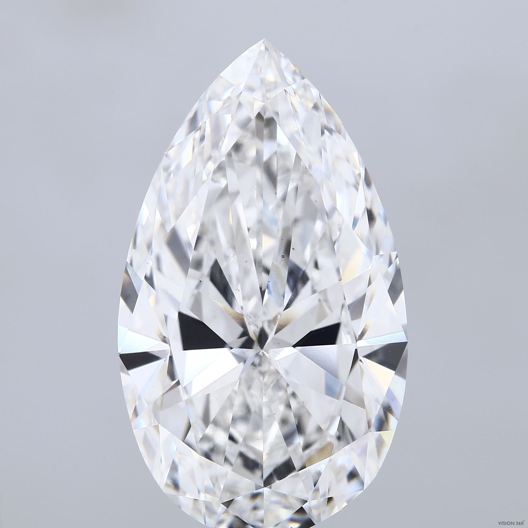20.00 Carat PEAR Shape F Colour VS1 Clarity  Cut - White Lab Diamond - 1616960