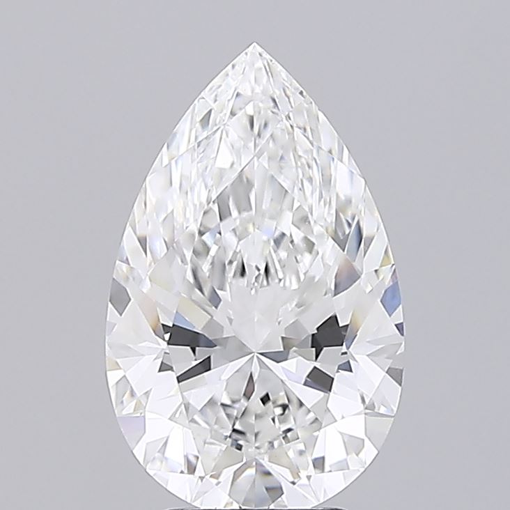 3.88ct Pear E VVS2 Lab-Grown Diamond