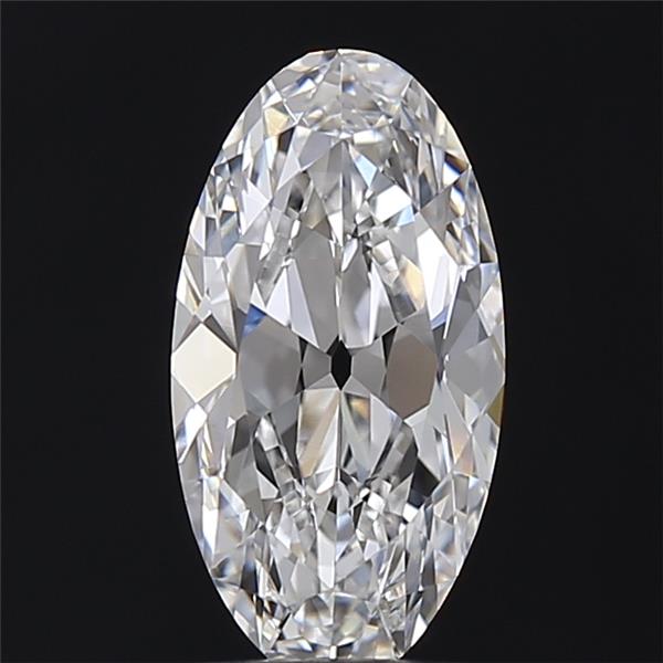 2.03ct Moval E VVS2 Lab-Grown Diamond