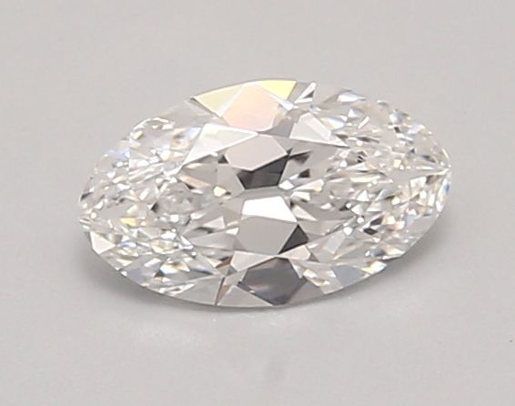 0.83ct Moval D VVS2 Lab-Grown Diamond