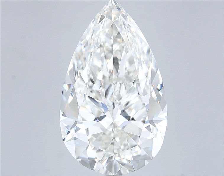 10.05 Carat PEAR Shape G Colour VVS2 Clarity  Cut - White Lab Diamond - 726777