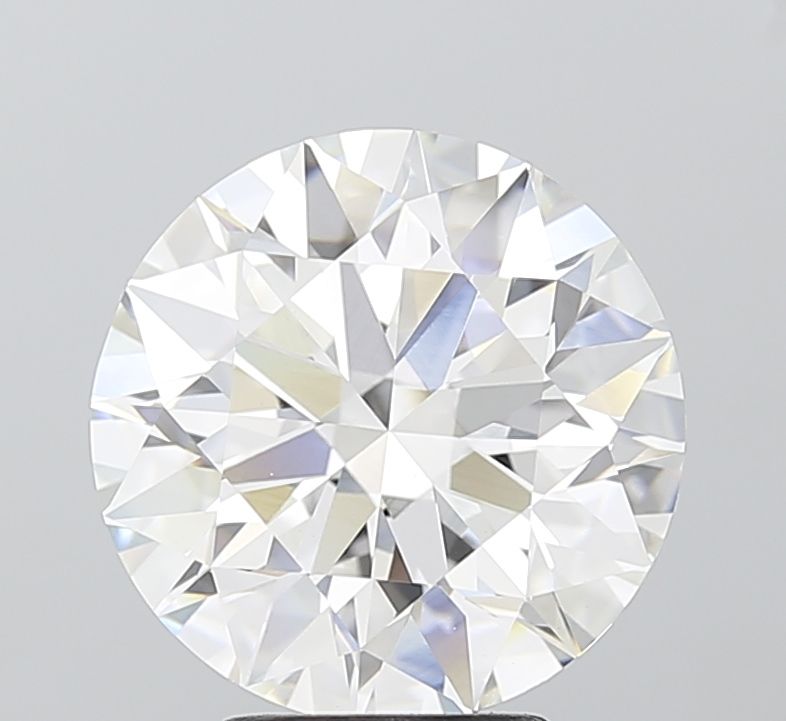 4.06ct Round F VVS2 Lab-Grown Diamond